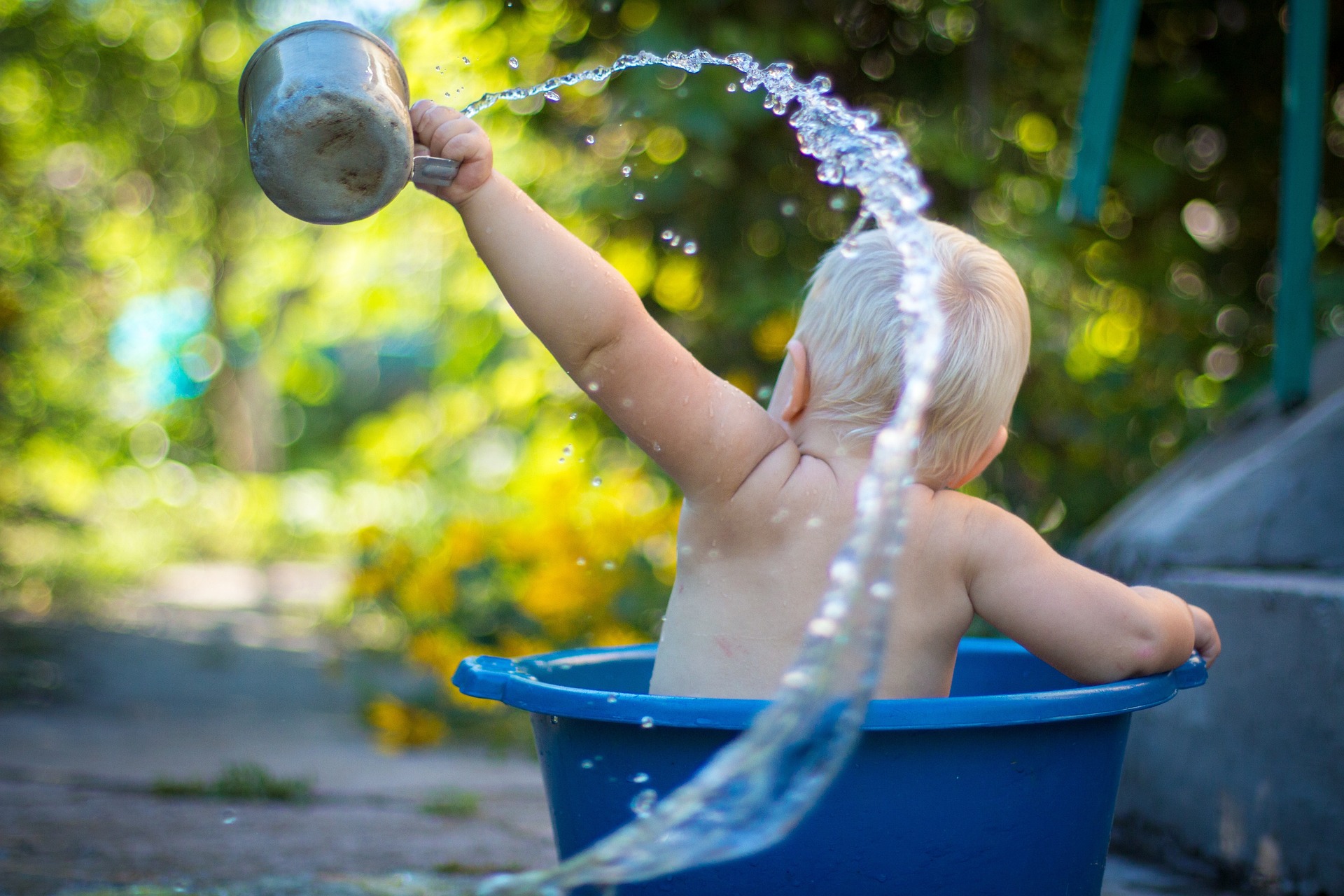 Wassergewöhnung für Kinder
